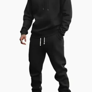 Ensemble Hoodie et Pantalon noir écono Officiel